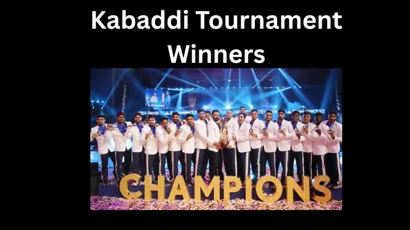 Kabaddi Tournament Winners
