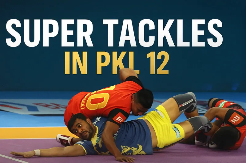PKL 12: All Super Tackles Records in Pro Kabaddi League Season 12