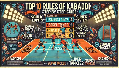 Top 10 rules of Kabaddi