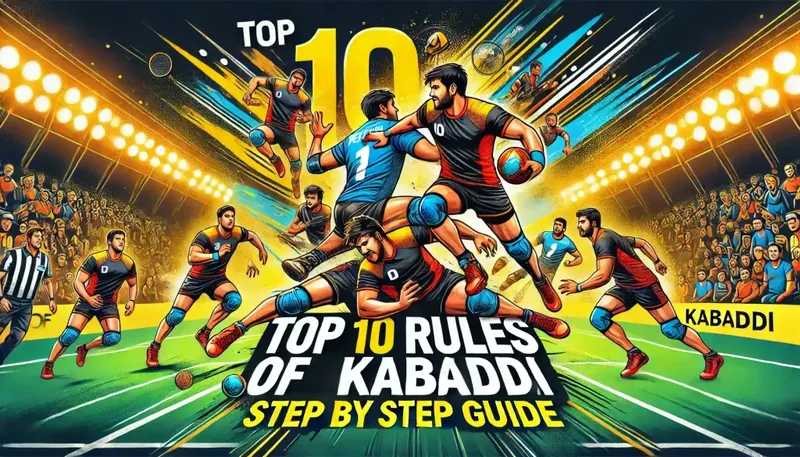 Top 10 rules of Kabaddi