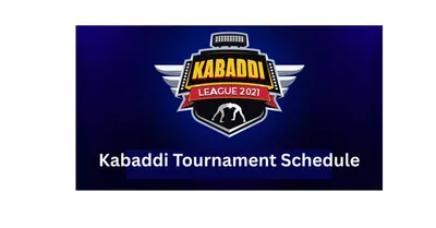 Kabaddi Tournament Schedule