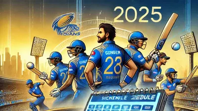 Mumbai Indians Cricket Team 2025 Schedules