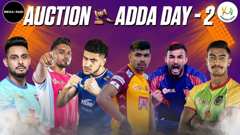 PKL 12 Auction Day 2 Live Updates: Aanil Mohan goes to U Mumba for 78 Lacs