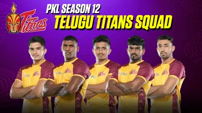 Telugu Titans Squad for PKL 12