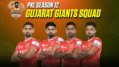 Gujarat Giants Squad for PKL 12