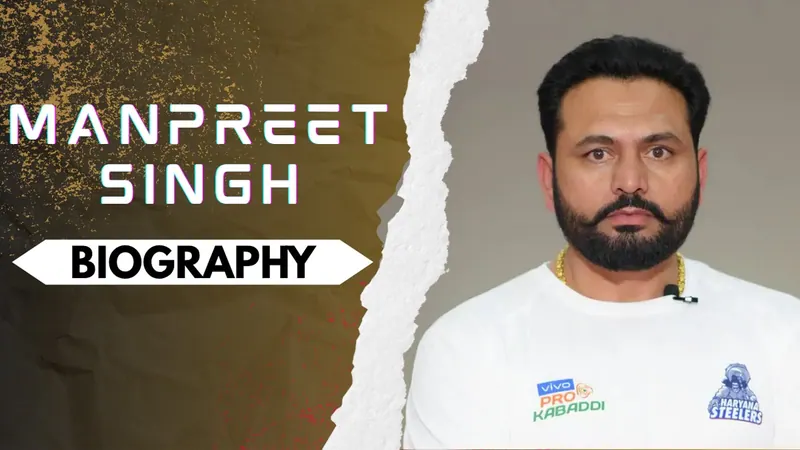 Manpreet Singh Biography: Early Life, Family Life and Domestic Career, PKL Achievements and More