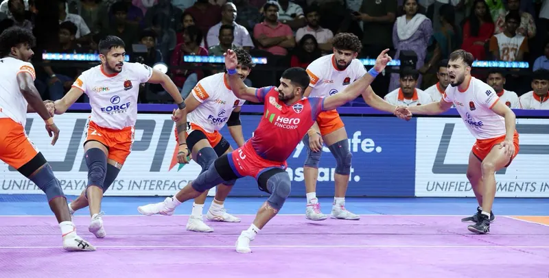Aditya, Pankaj shine as Puneri Paltan beat UP Yoddhas, return to top of PKL 12 standings