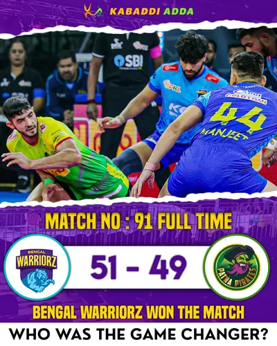 Patna Pirates thrash Bengal Warriors on the back of Ayan’s career-best 27-point masterclass