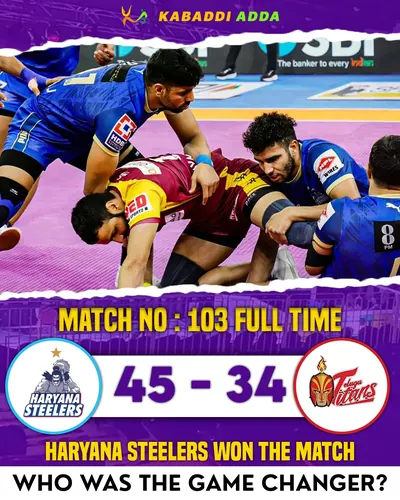 PKL 12: Haryana wins last league stage game against Telugu Titans; Bulls leading by wide margin against Bengal Warriors