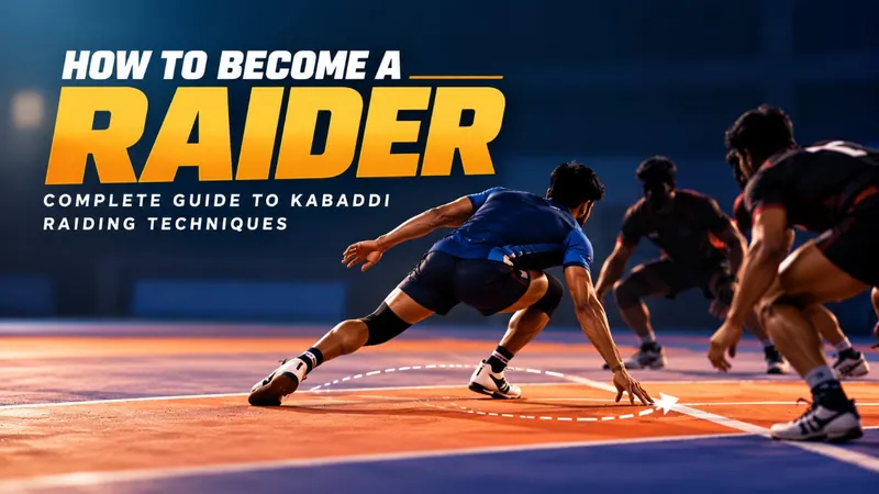 How to Become a Raider: Complete Guide to Kabaddi Raiding Techniques