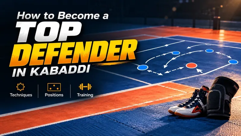How to Become a Top Defender in Kabaddi: Techniques, Positions and Training