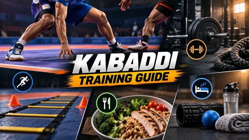 Kabaddi Training Guide: Daily Exercises, Fitness, Diet and Recovery for Players
