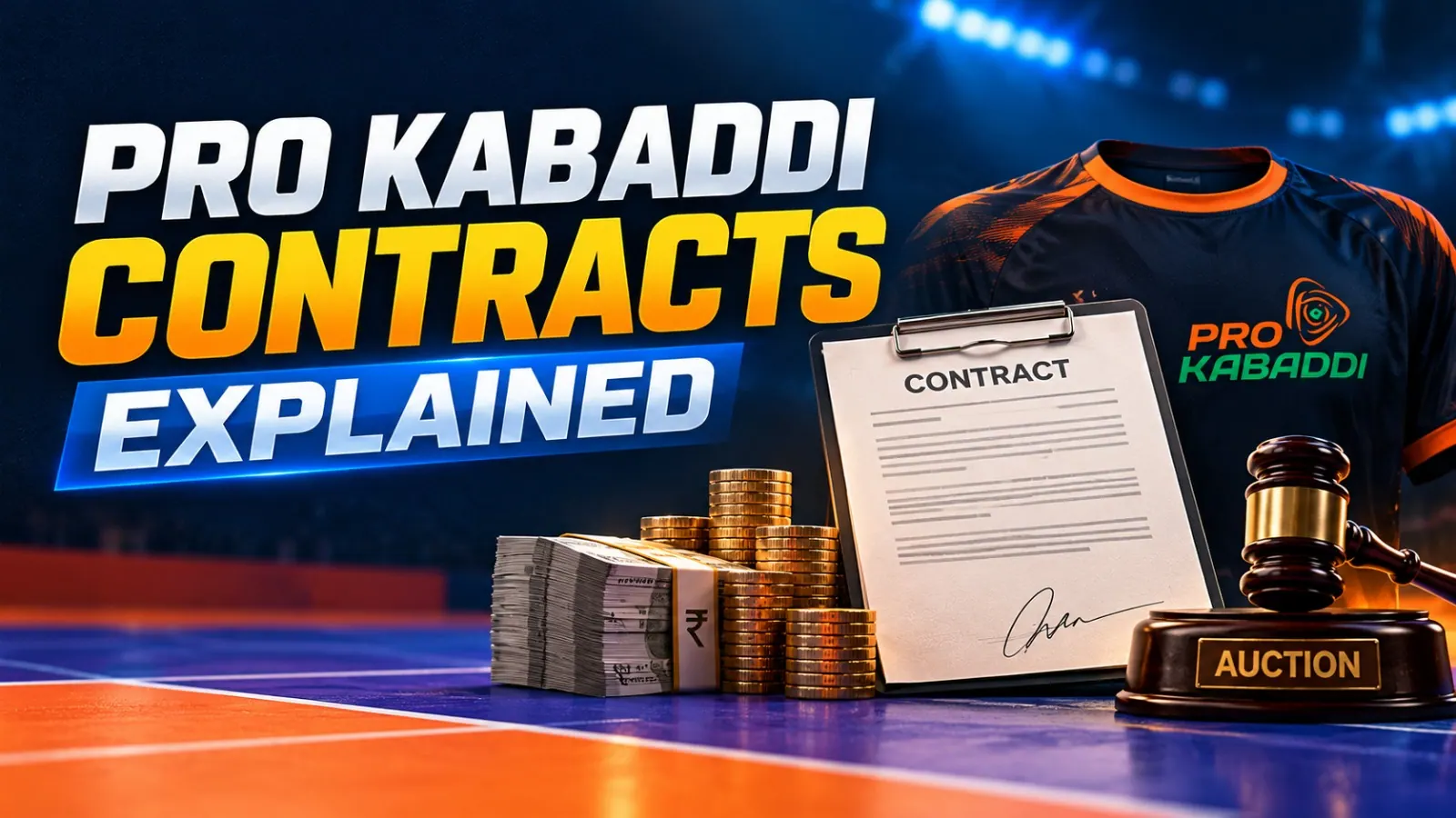 Pro Kabaddi Player Contracts Explained: Salary, Auction Price, Bonuses and Other Earnings