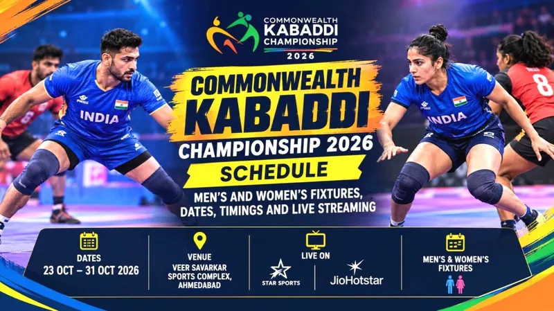 Commonwealth Kabaddi Championship 2026, Kabaddi