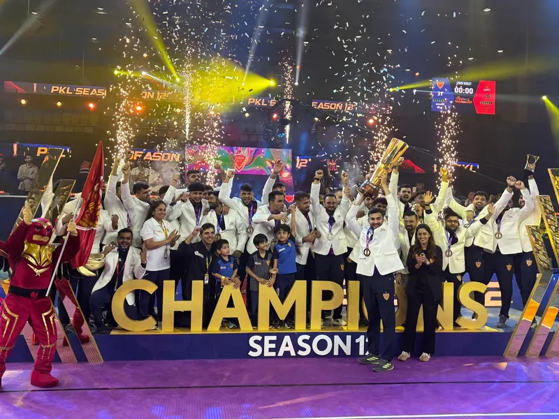 Dabang Delhi K.C. crowned PKL 12 champions at home, overcome Puneri Paltan in fierce battle to the end