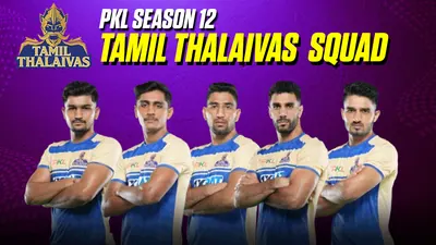 Tamil Thalaivas Squad for PKL 12